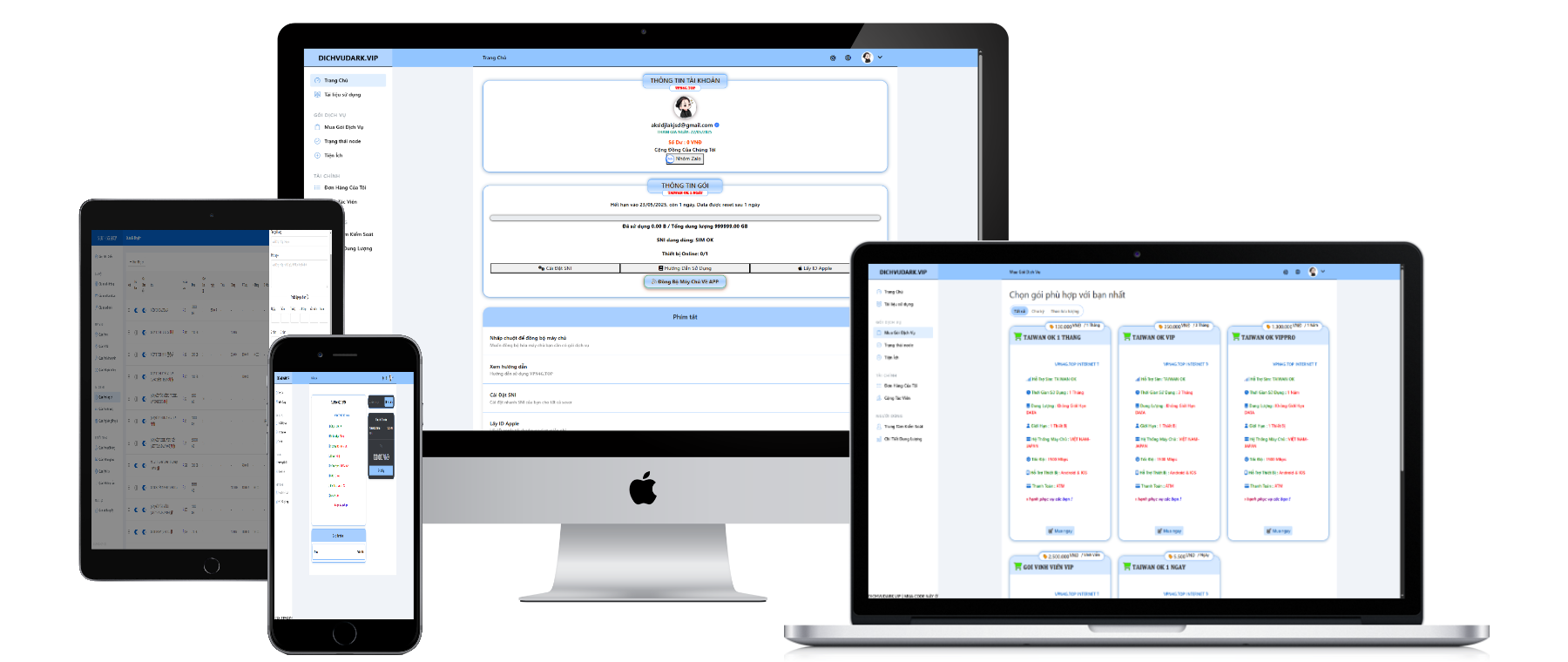 Code VPN Zicboard v190 Bán 4G